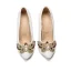 Fabulous Ivory Pearl Wedding Shoes 2020 Rhinestone Butterfly 11 cm Stiletto Heels Pointed Toe Wedding Pumps