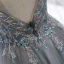 Charmant Gris Robe De Soirée 2020 Princesse Bretelles Spaghetti Perlage Cristal Paillettes Sans Manches Dos Nu Longue Robe De Ceremonie
