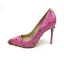 Chic / Belle Fushia Vêtement de rue Rivet Escarpins 2020 Cuir Verni 12 cm Talons Aiguilles À Bout Pointu Escarpins