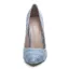 Fashion Silver Evening Party Glitter Pumps 2020 12 cm Stiletto Heels Pointed Toe Pumps