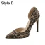 Chic / Beautiful Brown Street Wear Leopard Print Pumps 2020 Suede 10 cm Stiletto Heels Pointed Toe Pumps