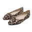 Affordable Khaki Leopard Print Casual Womens Shoes 2020 Pointed Toe Flat Heels