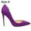 Enkel Kongeblå Gateklær Pumps 2020 12 cm Stiletthæler Spisse Pumps