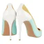 Fashion Two Tone Black Evening Party Pumps 2020 Sequins 10 cm Stiletto Heels Pointed Toe Pumps