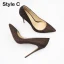 Glitzernden Burgunderrot Glanz Pailletten Abend Pumps 2020 12 cm Stilettos Spitzschuh Pumps