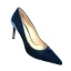 Modest / Simple Ink Blue Office OL Pumps 2020 Suede 6 cm Stiletto Heels Pointed Toe Pumps