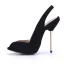 Schlicht Burgunderrot Familienfeier Slingpumps Sandalen Damen 2020 11 cm Stilettos Peeptoes Sandaletten