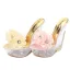 Chic / Belle Rougissant Rose Jardin / Extérieur Sandales Femme 2020 Appliques Faux Diamant 14 cm Compensées Peep Toes / Bout Ouvert Sandales