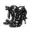 Fashion Black Cocktail Party Star Womens Sandals 2020 Bow Ankle Strap 11 cm Stiletto Heels Open / Peep Toe Sandals