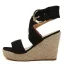 Roman Brown Street Wear Braid Womens Sandals 2020 Ankle Strap 10 cm Wedges Open / Peep Toe Sandals