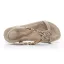 Bohême Romain Beige Plage Pantoufle & Tongs 2020 Peep Toes / Bout Ouvert Plate Chaussures Femmes