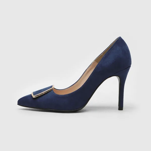 Chic / Belle Rouge Bureau OL Daim Escarpins 2020 10 cm Talons Aiguilles À Bout Pointu Escarpins