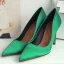 Simple Noire Demoiselle D'honneur Escarpins 2020 Satin 10 cm Talons Aiguilles À Bout Pointu Escarpins