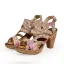 Chic / Beautiful Candy Pink Street Wear Leather Womens Sandals 2020 8 cm Thick Heels Platform Open / Peep Toe Sandals