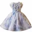 Charming Sexy Sky Blue Beading Pearl Sequins Appliques Short Party Dresses 2025 Ball Gown Strapless Sleeveless Backless Cocktail Party Evening Party