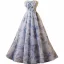 Märchen Himmelblau Perlenstickerei Applikationen Perle Pailletten Ballkleider 2025 Ballkleid Bandeau Ärmellos Rückenfreies Lange Ball Festliche Kleider