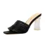 Chic / Beautiful Black Casual Womens Sandals 2020 7 cm Stiletto Heels Open / Peep Toe Sandals
