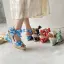 Fashion Summer Red Beach Womens Sandals 2020 Floral Bow 7 cm Wedges Platform Open / Peep Toe Sandals