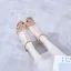 Schöne Salbeigrün Cocktail Sandalen Damen 2020 Niet T-Riemen 10 cm Stilettos Peeptoes Sandaletten