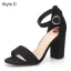Modest / Simple Street Wear Snakeskin Print Womens Sandals 2020 Ankle Strap 10 cm Thick Heels Open / Peep Toe Sandals