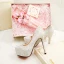 Sparkly Sølv Brudesko 2018 Rhinestone 14 cm Stiletthæler Platform Rund Tå Bryllup Pumps