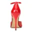 Chic / Belle Noire Vêtement de rue Sandales Femme 2020 Bride Cheville Cuir Verni 13 cm Talons Aiguilles À Bout Pointu Sandales