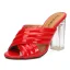 Chic / Beautiful Black Street Wear Womens Sandals 2020 Patent Leather 10 cm Thick Heels Open / Peep Toe Sandals
