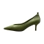 Simple Vert Trèfle Désinvolte Escarpins 2020 7 cm Talons Aiguilles À Bout Pointu Escarpins