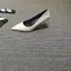 Chic / Beautiful White Office OL Pumps 2020 Snakeskin Print 7 cm Stiletto Heels Pointed Toe Pumps