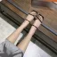 Sexy Black Street Wear Womens Sandals 2020 Ankle Strap 6 cm Stiletto Heels Open / Peep Toe Sandals