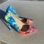Unique Dégradé De Couleur Ciel étoilé Promo Escarpins 2020 10 cm Talons Aiguilles À Bout Pointu Escarpins