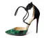 Chic / Belle Vert Vêtement de rue Sandales Femme 2020 Bride Cheville 12 cm Talons Aiguilles À Bout Pointu Sandales