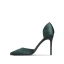 Elegant Black 10 cm Prom Solid Color 2020 High Heels Satin Summer Pointed Toe Stiletto Heels Womens Sandals Womens Shoes
