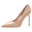 Chic / Belle Nues Bureau OL Escarpins 2020 Cuir 10 cm Talons Aiguilles À Bout Pointu Escarpins