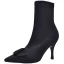 Modest / Simple Black Street Wear Ankle Womens Boots 2020 9 cm Stiletto Heels Pointed Toe Boots