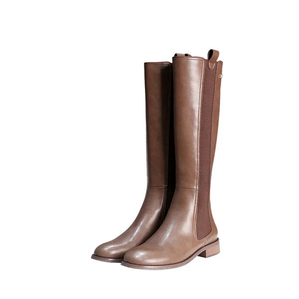 Chic / Beautiful Winter Black Mid Calf Street Wear Womens Boots 2020 Round Toe Flat Boots