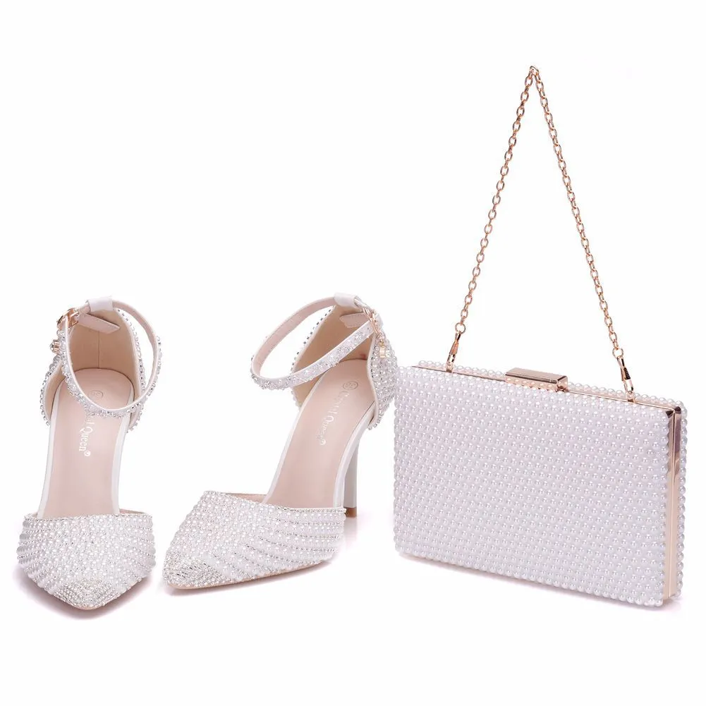 silver rhinestone heels for wedding