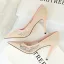 Fine Elfenben Brudesko 2018 Blonder 10 cm Stiletthæler Spisse Bryllup Pumps