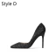 Scintillantes Argenté Soirée Paillettes Chaussures Femmes 2020 10 cm Talons Aiguilles À Bout Pointu Talons