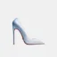 Glitzernden Himmelblau Farbverlauf Abend Pailletten Pumps 2020 12 cm Stilettos Spitzschuh Pumps