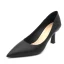 Simple Noire Bureau OL Escarpins 2020 Cuir 5 cm Talons Aiguilles À Bout Pointu Escarpins
