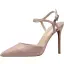 Sexy Fashion Nude Evening Party Womens Sandals 2020 Ankle Strap Patent Leather 10 cm Stiletto Heels Pointed Toe Heels