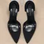 Elegant Black Suede Evening Party Womens Shoes 2020 10 cm Stiletto Heels Pointed Toe High Heels