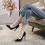 Fine Rød Ball Suede Pumps 2020 10 cm Stiletthæler Spisse Pumps