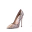 Sexy Schlangenhautmuster Cocktail Pumps 2020 10 cm Stilettos Spitzschuh Pumps