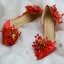 Chic Ivoire Perle Chaussure De Mariée 2020 Faux Diamant 8 cm Talons Aiguilles À Bout Pointu Mariage Talons
