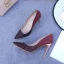 Sparkly Burgundy Evening Party Pumps 2020 Sequins 10 cm Stiletto Heels Pointed Toe Pumps