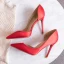 Chic / Beautiful Red Office OL Womens Shoes 2020 10 cm Stiletto Heels Pointed Toe Heels