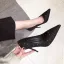 Sparkly Black Evening Party Rhinestone Pumps 2020 8 cm Stiletto Heels Pointed Toe Pumps