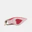 Sparkly Chic / Beautiful Gold Red Sequins Wedding Shoes 2021 Leather 10 cm Stiletto Heels Pointed Toe Wedding Pumps